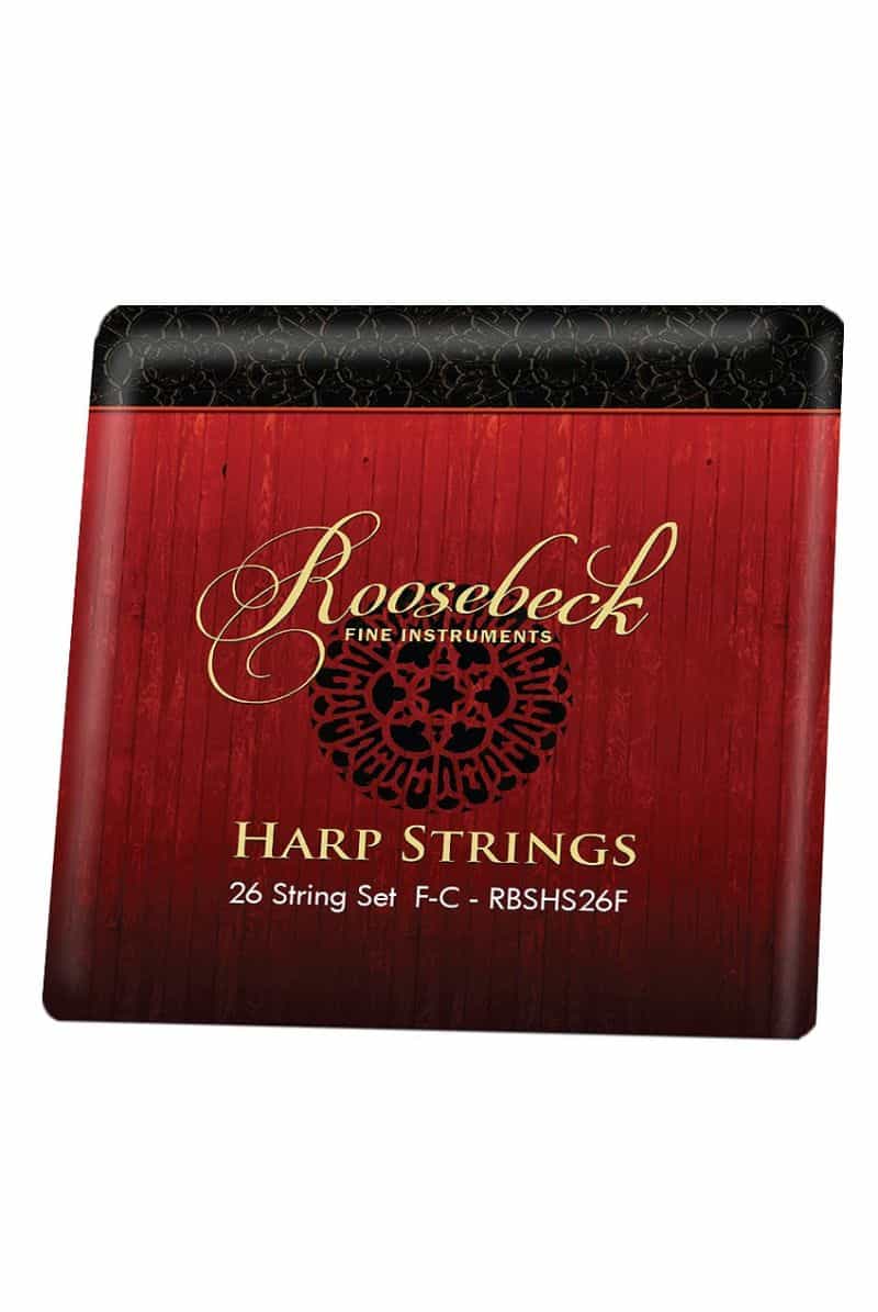 Roosebeck Harp 26-String Set F - c
