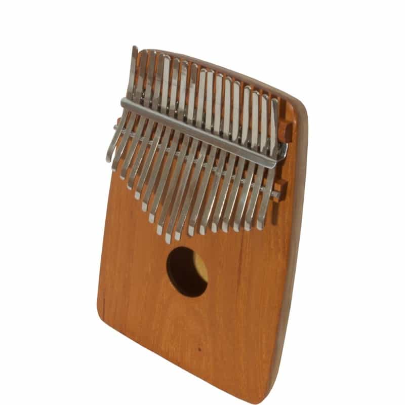 Dobani 17-Key Thumb Piano W/ Rounded Back - Red Cedar