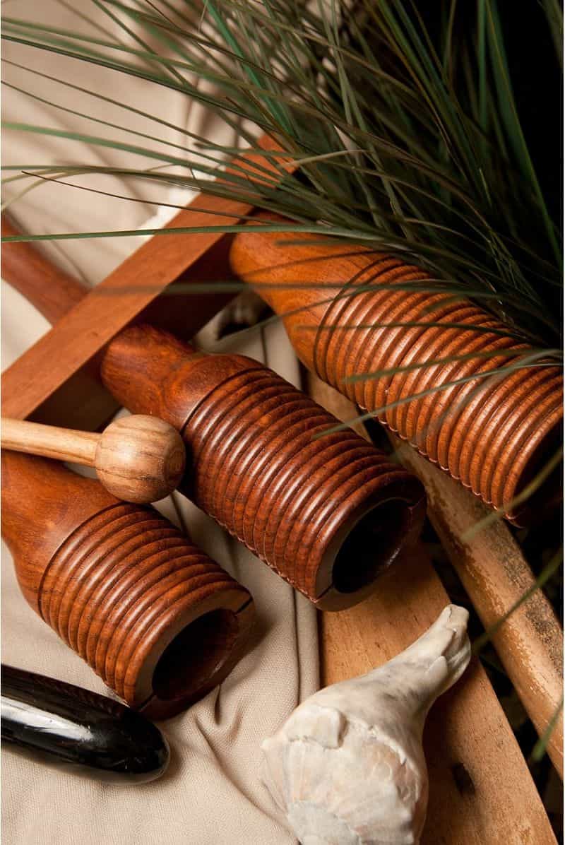 Dobani Wooden Single Bell Agogo With Mallet