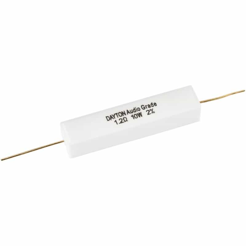 Dayton Audio Dnr-1.2 1.2 Ohm 10W Precision Audio Grade Resistor