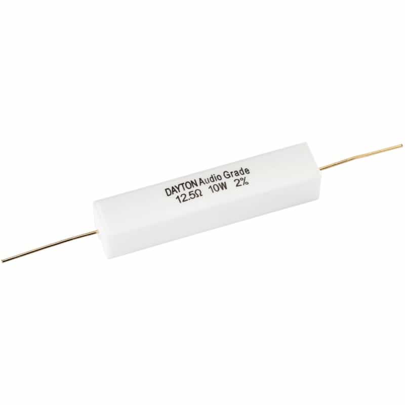 Dayton Audio Dnr-12.5 12.5 Ohm 10W Precision Audio Grade Resistor