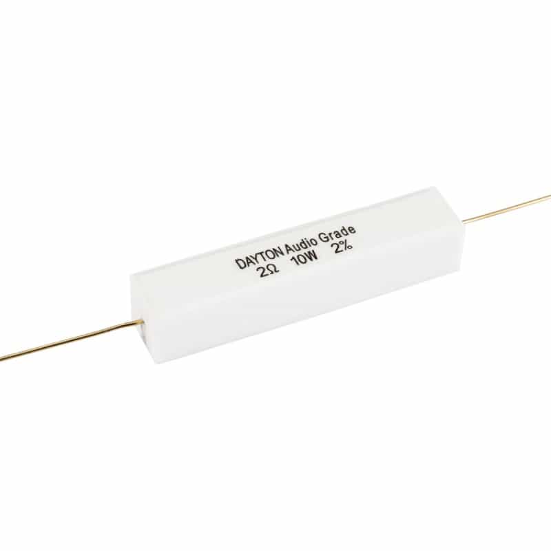Dayton Audio Dnr-2.0 2 Ohm 10W Precision Audio Grade Resistor