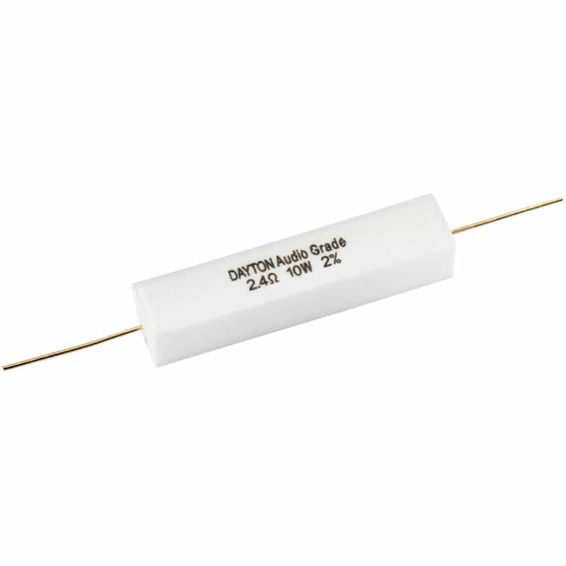 Dayton Audio Dnr-2.4 2.4 Ohm 10W Precision Audio Grade Resistor
