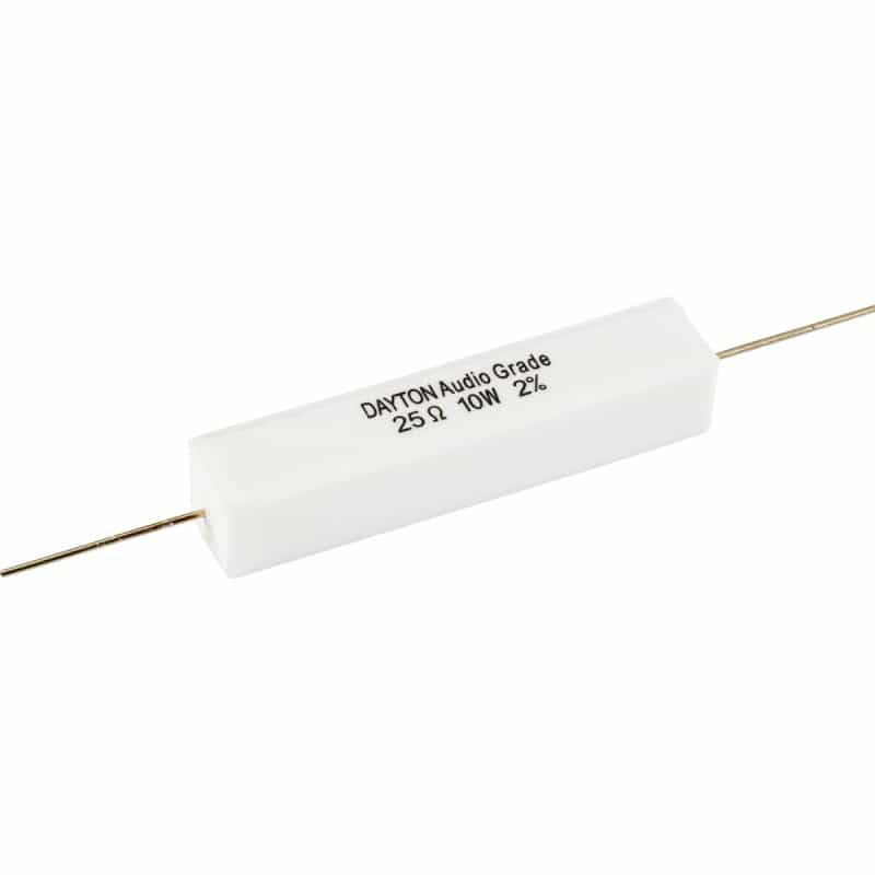 Dayton Audio Dnr-25 25 Ohm 10W Precision Audio Grade Resistor