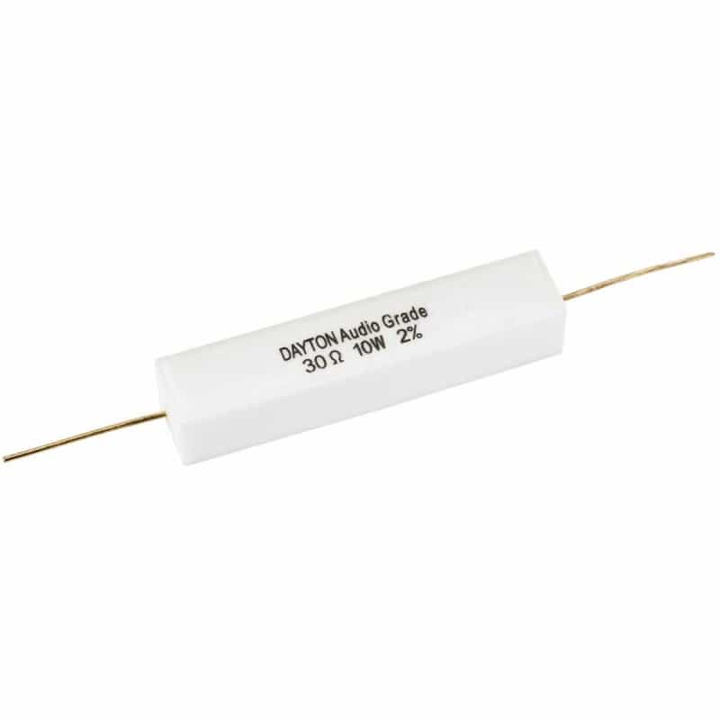 Dayton Audio Dnr-30 30 Ohm 10W Precision Audio Grade Resistor
