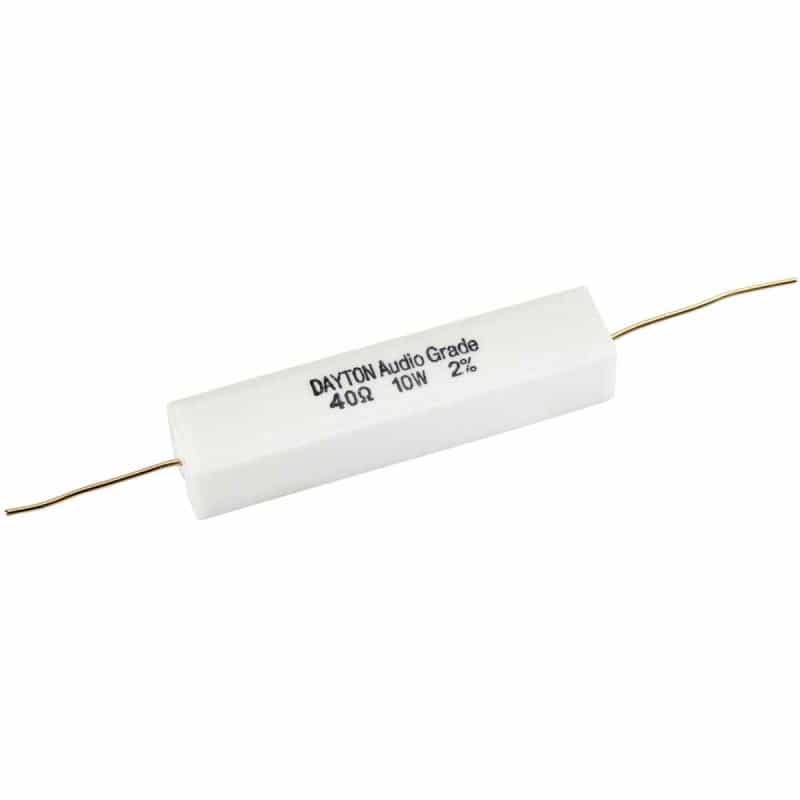 Dayton Audio Dnr-40 40 Ohm 10W Precision Audio Grade Resistor