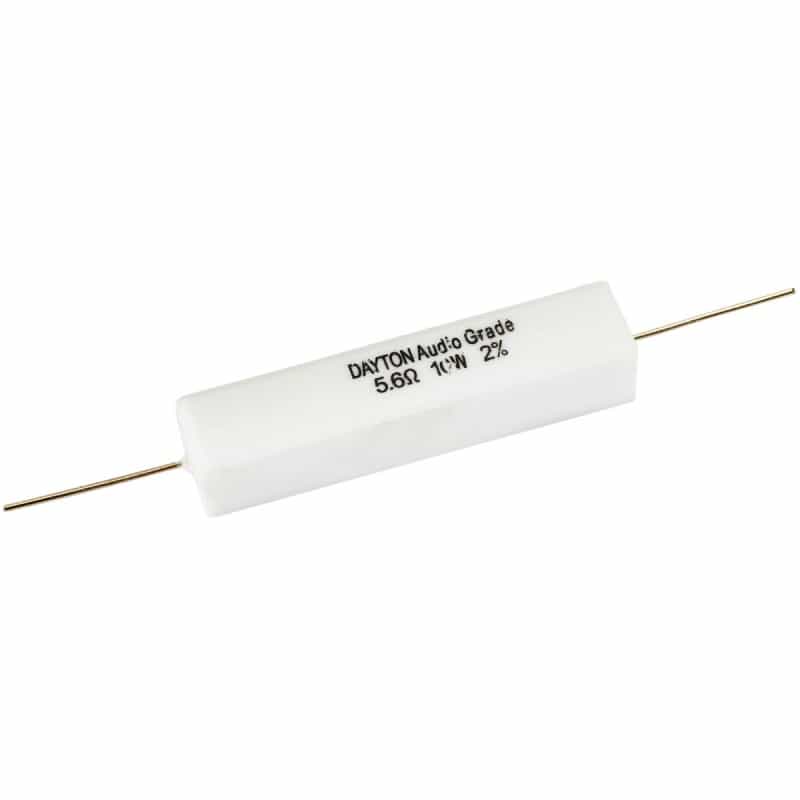 Dayton Audio Dnr-5.6 5.6 Ohm 10W Precision Audio Grade Resistor