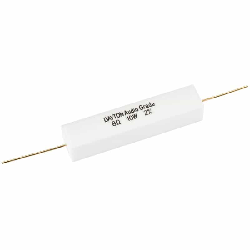 Dayton Audio Dnr-8.0 8 Ohm 10W Precision Audio Grade Resistor