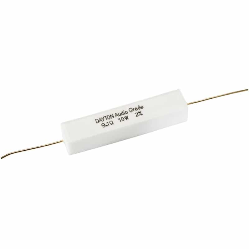 Dayton Audio Dnr-9.1 9.1 Ohm 10W Precision Audio Grade Resistor