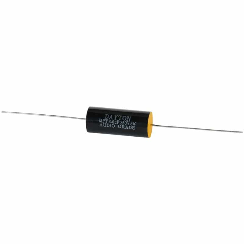 Dayton Audio Dmpc-2.0 2.0Uf 250V Polypropylene Capacitor