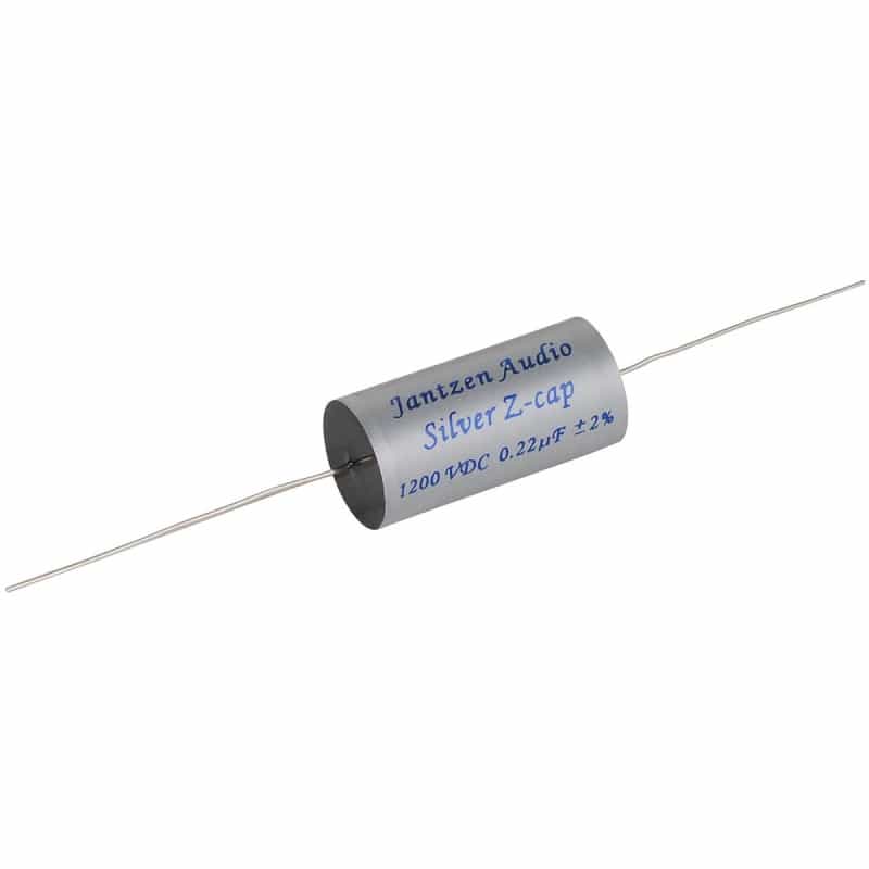 Jantzen Audio 0.22Uf 1200V Silver Z-Cap Crossover Capacitor