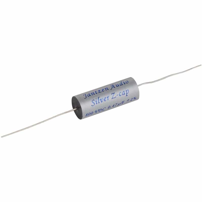 Jantzen Audio 0.47Uf 800V Silver Z-Cap Crossover Capacitor