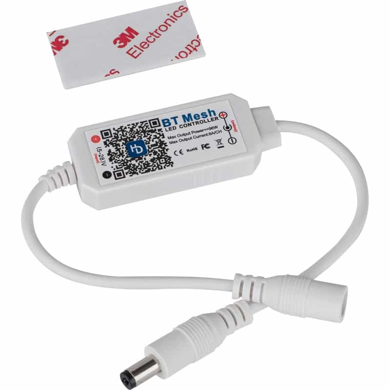 Bluetooth App Controlled Low Voltage Lighting Power Switch 5-28 Vdc 8 Amp