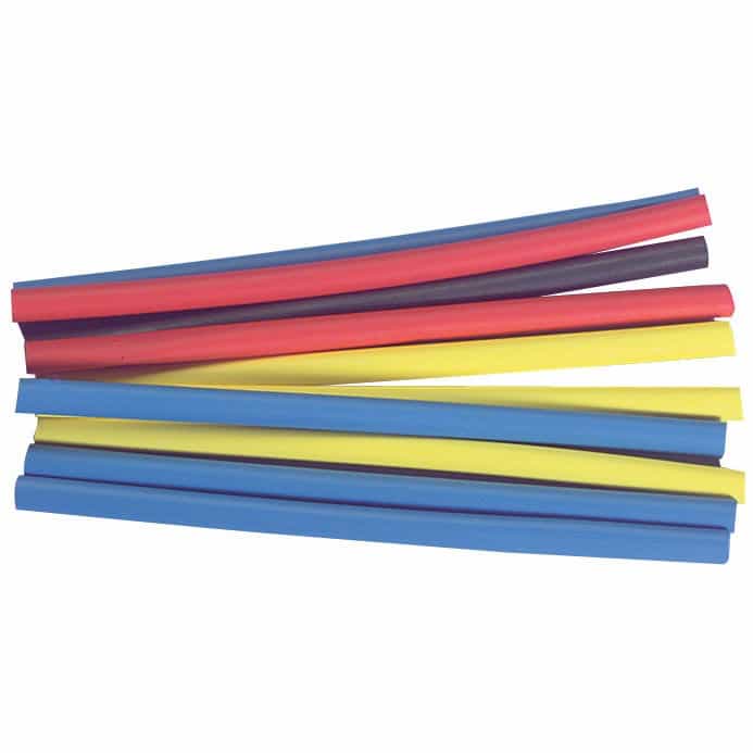 12Mm Heat Shrink 3:1 Red 6" X 4 Pcs