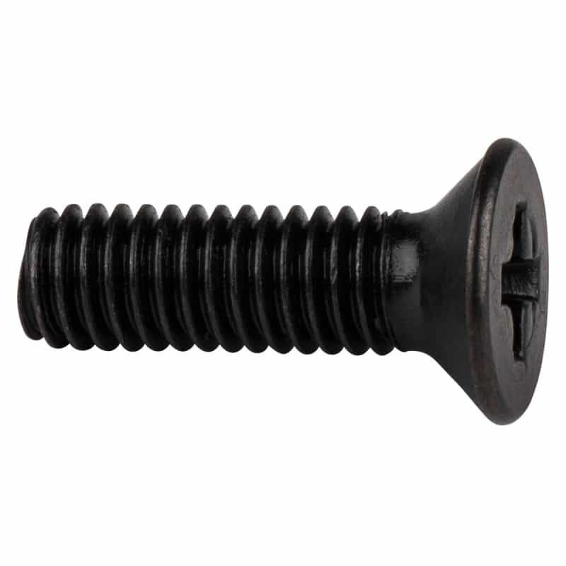 M3 X 10Mm Machine Screw Black Oxide - 100 Pcs