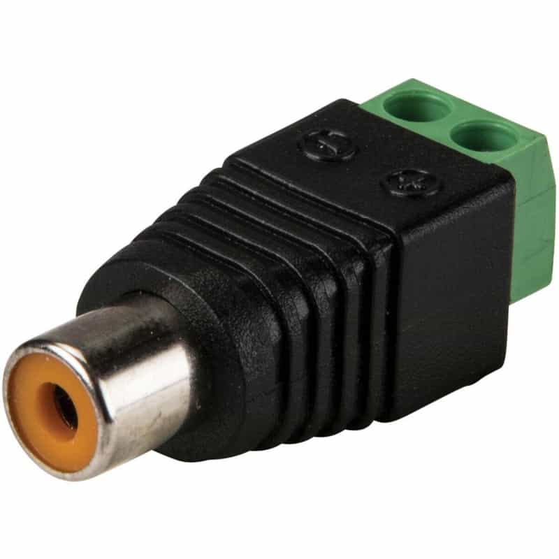 Parts Express Rca Female To Screw Terminal Connector