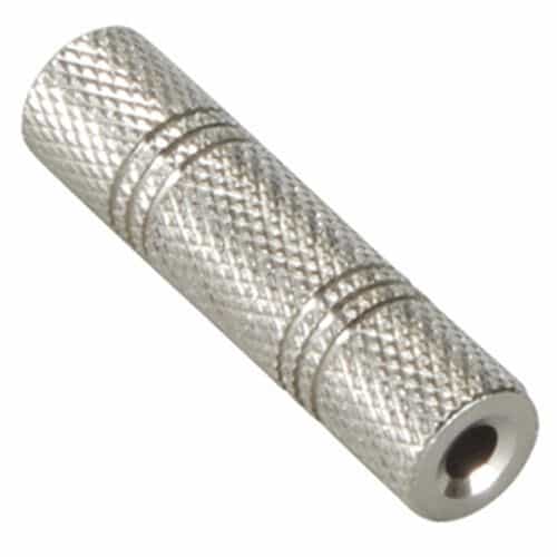 3.5Mm Stereo To 3.5Mm Stereo Coupler Metal
