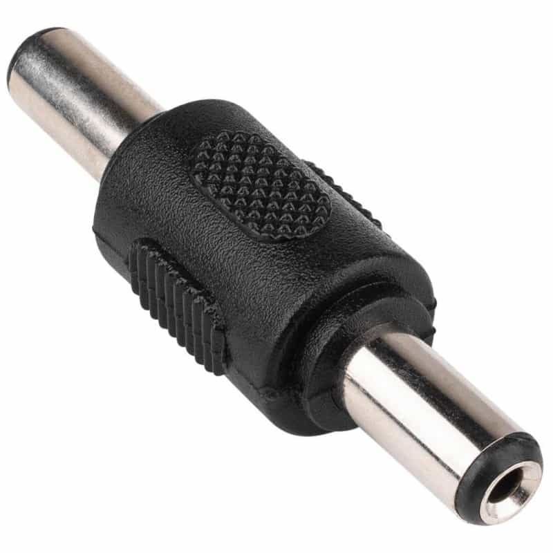2.1Mm Male To Male Dc Barrel Power Coupler 5-Pack