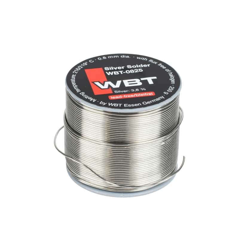 Wbt 0825 Lead Free Silver Solder 4% Ag 9/16 Lb. (250 Grams)