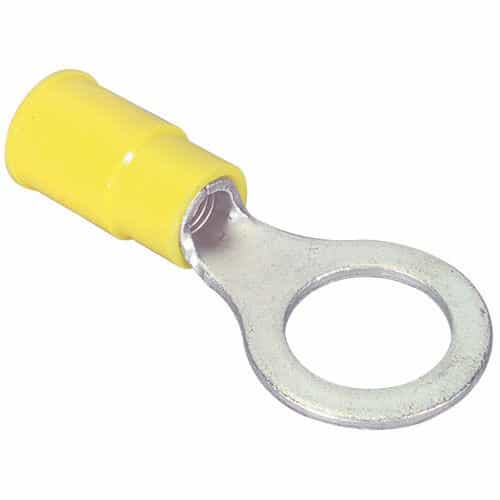 3/8" (12-10) Crimp Ring Terminal 50 Pcs