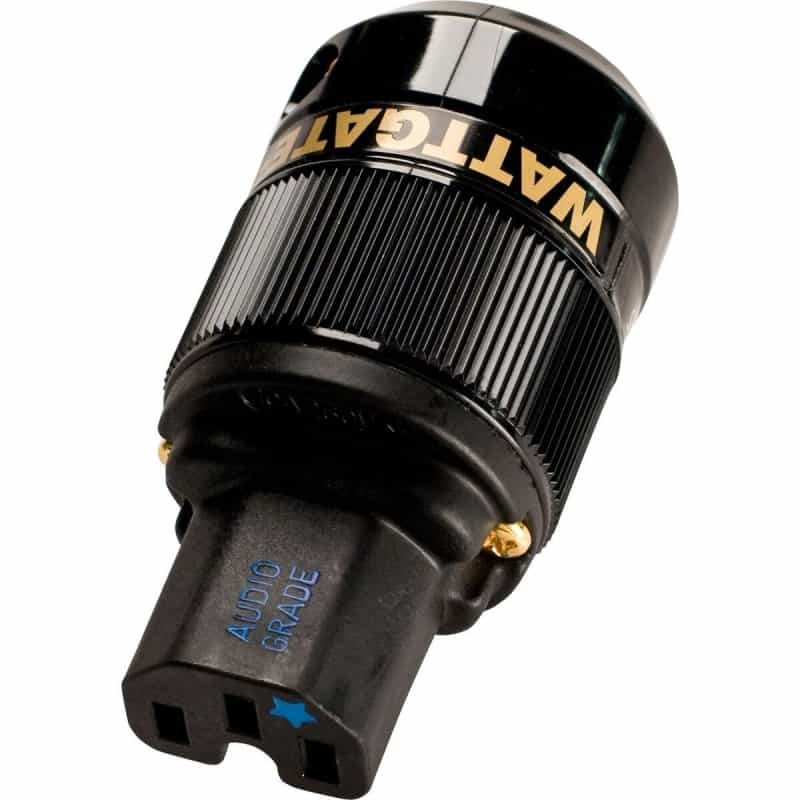 Wattgate 350I Au Black Gold Plated Audio Grade Iec Connector