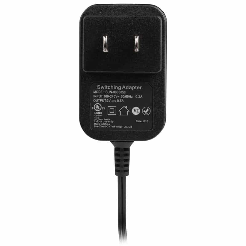 3V 500Ma Switching Power Supply Ac Adapter Without Tip
