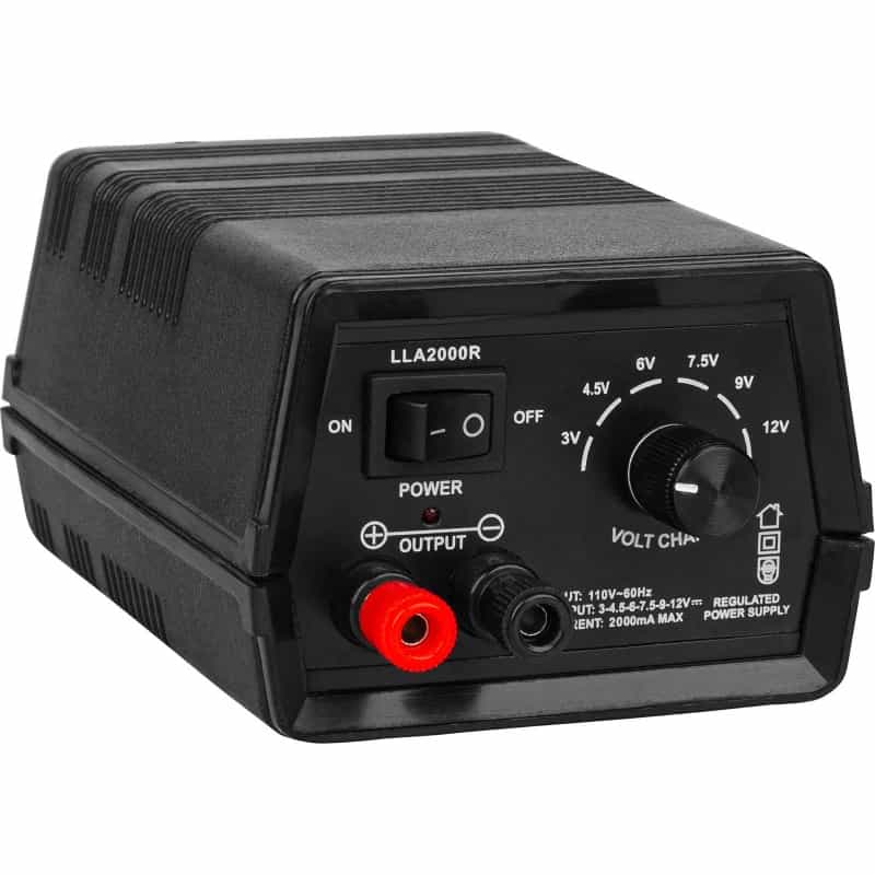 3-12V 1.5A Regulated 6-Way Dc Power Supply
