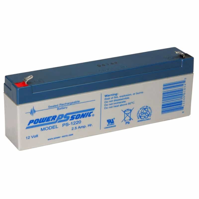 Power-Sonic Ps-1220 Sealed Lead Acid Battery 12V 2.5Ah