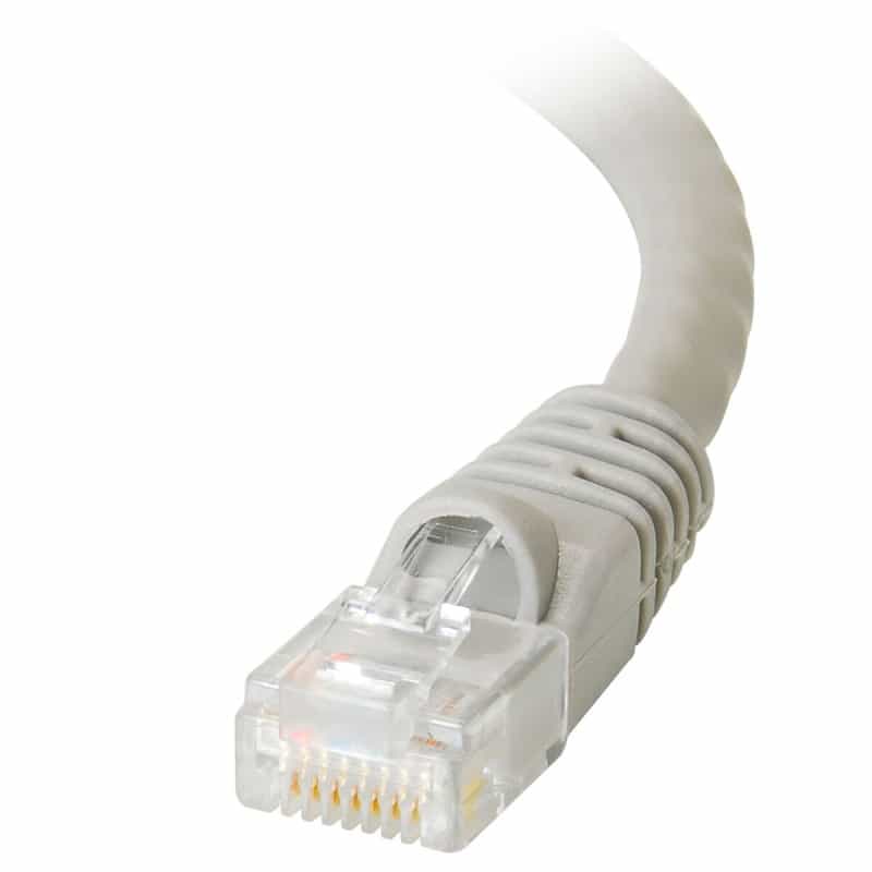 Cat 6 Computer Network Patch Cable 550 Mhz 1 Ft. Gray