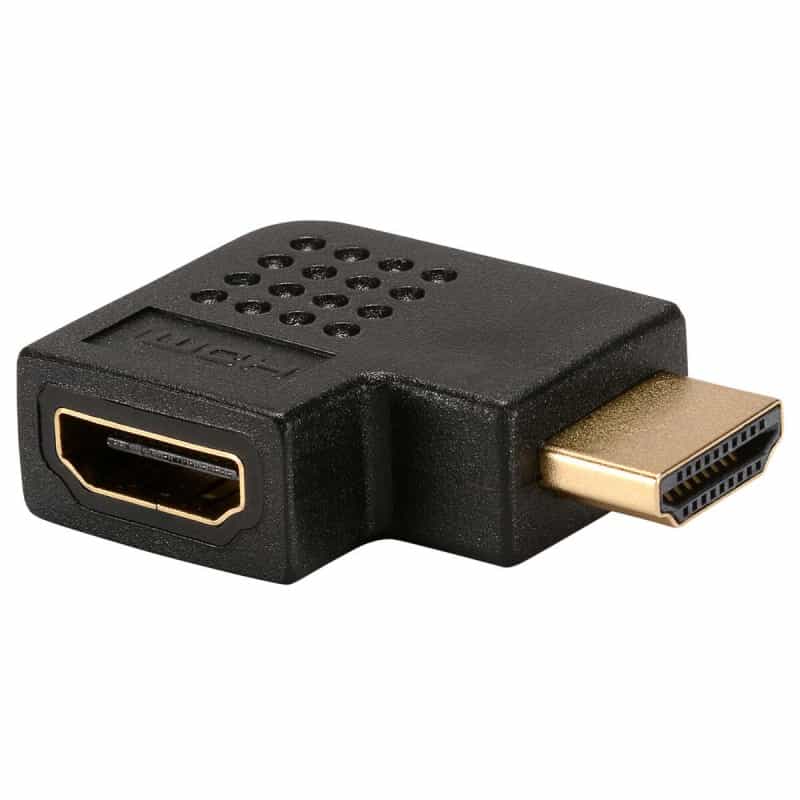 Hdmi Right Angle Adapter 90 Degrees Right