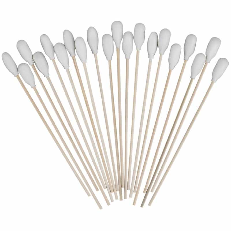 Lintless Foam Swabs 20 Pcs