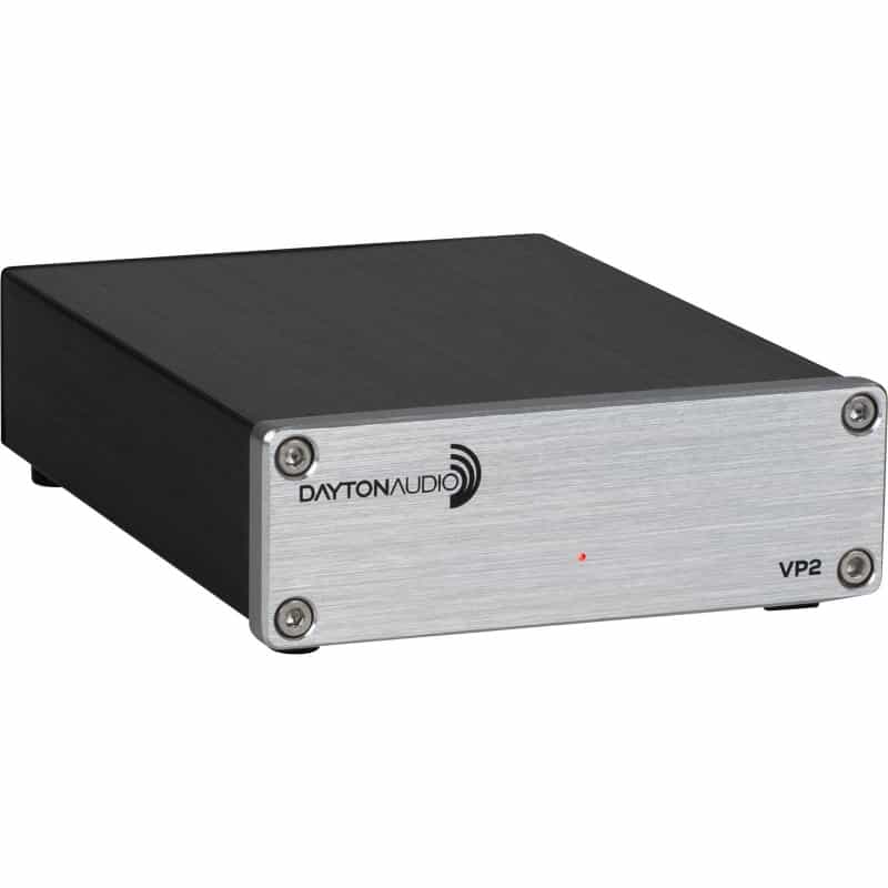 Dayton Audio Vp2 Mm Turntable Record Player Phono Preamp