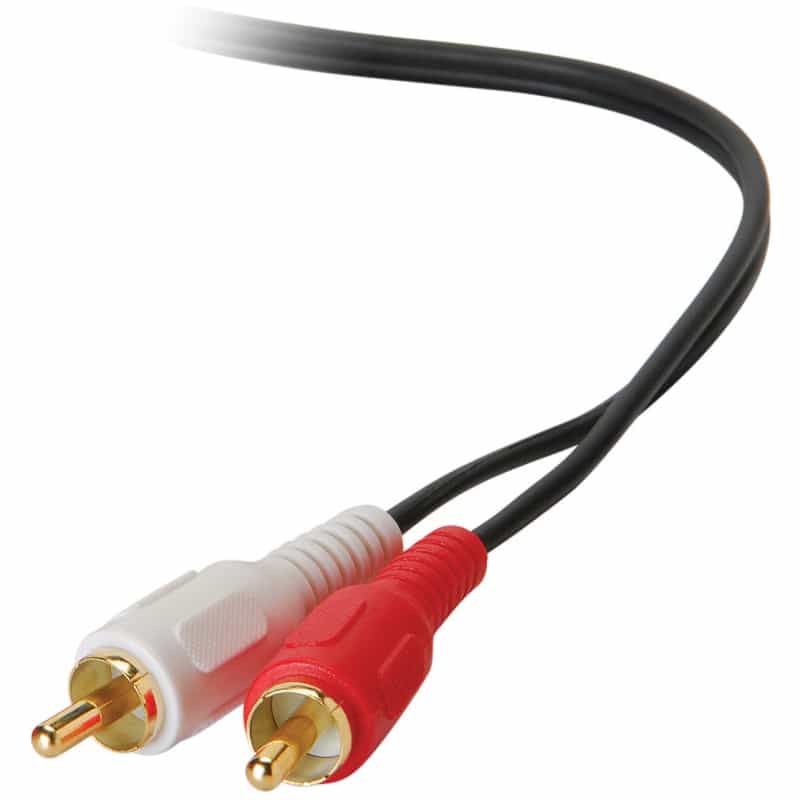 Parts Express Rca Patch Cable 25 Ft. Gold Plated