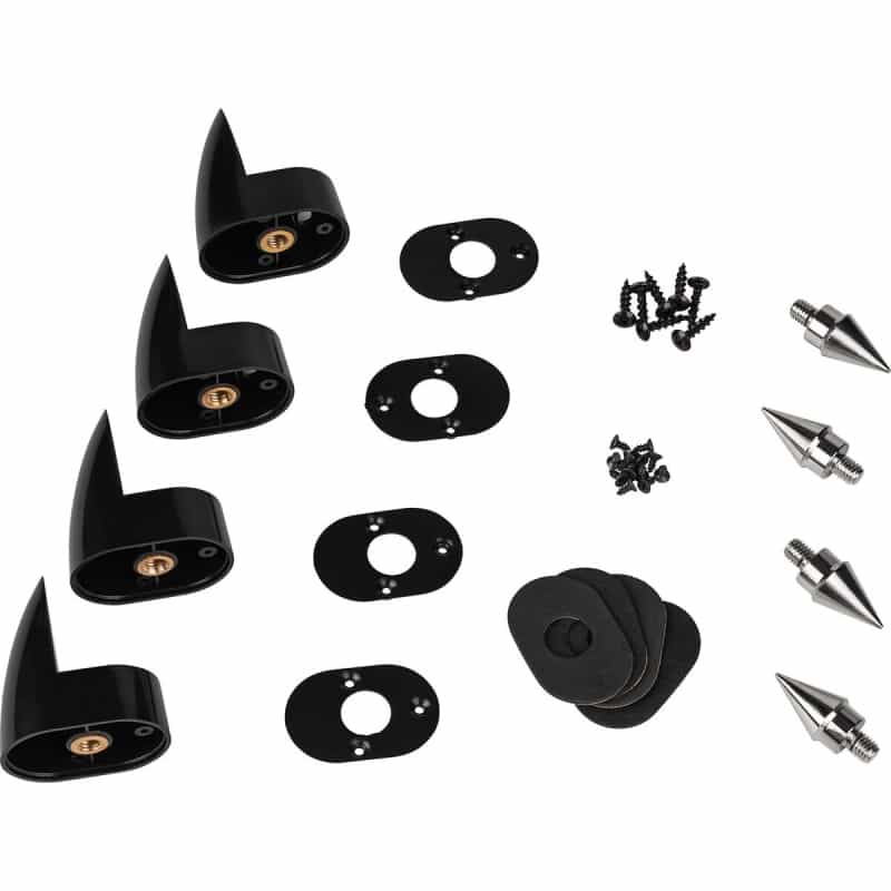 Dayton Audio Op-4 Outrigger Speaker Spike Set With Abs Base 4 Pcs