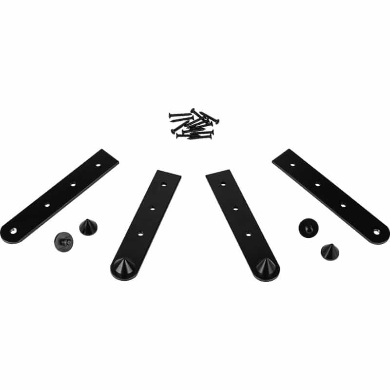 Dayton Audio Oa-4 Outrigger Speaker Spike Set With Steel Base 4 Pcs