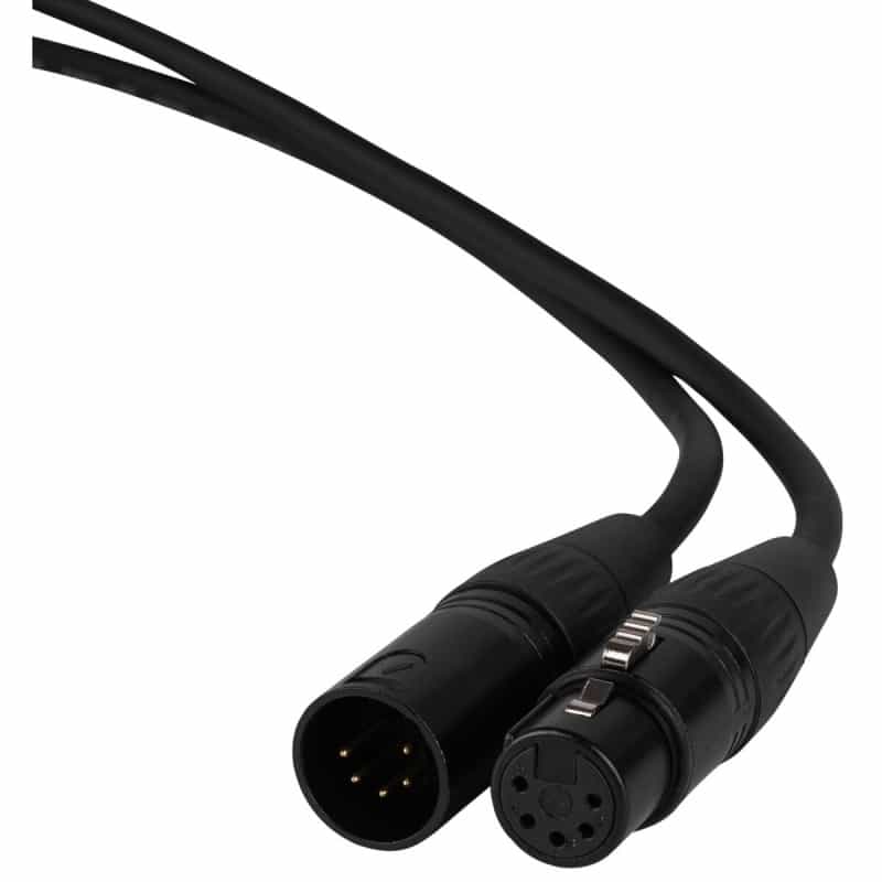 Talent Dmx5p20 5-Pin Dmx Cable 20 Ft