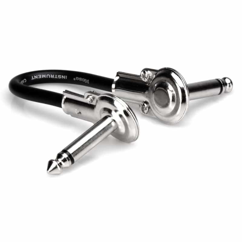 Hosa Irg-100.5 Low-Profile Right-Angle Guitar Patch Cable 6"