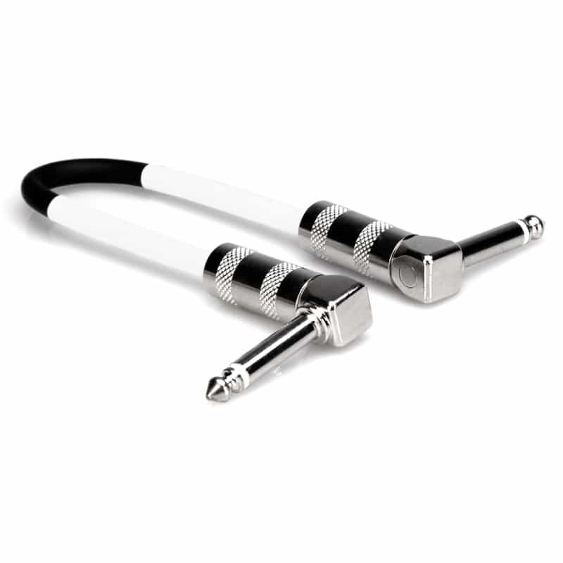 Hosa Cpe-112 Right-Angle Guitar Patch Cable 1 Ft