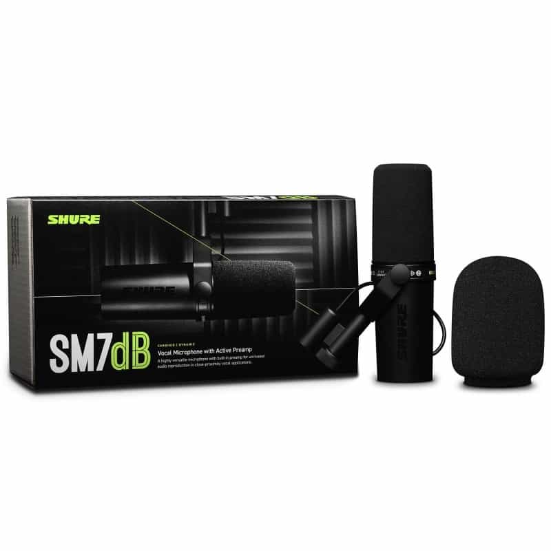 Shure Sm7db Dynamic Cardioid Vocal Microphone