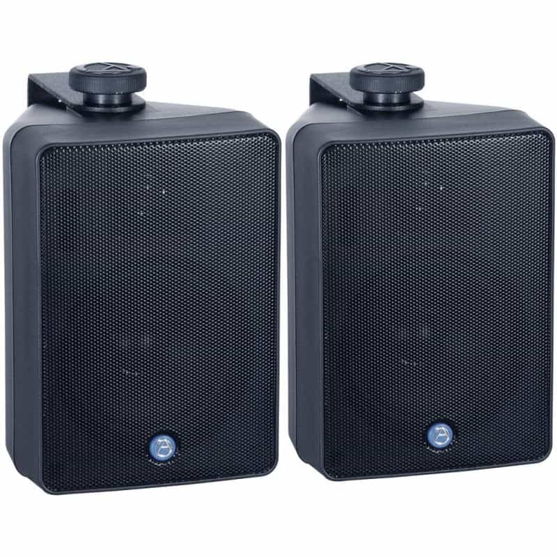 Atlasied Sm42t-B 4" 2-Way Speaker Pair Black