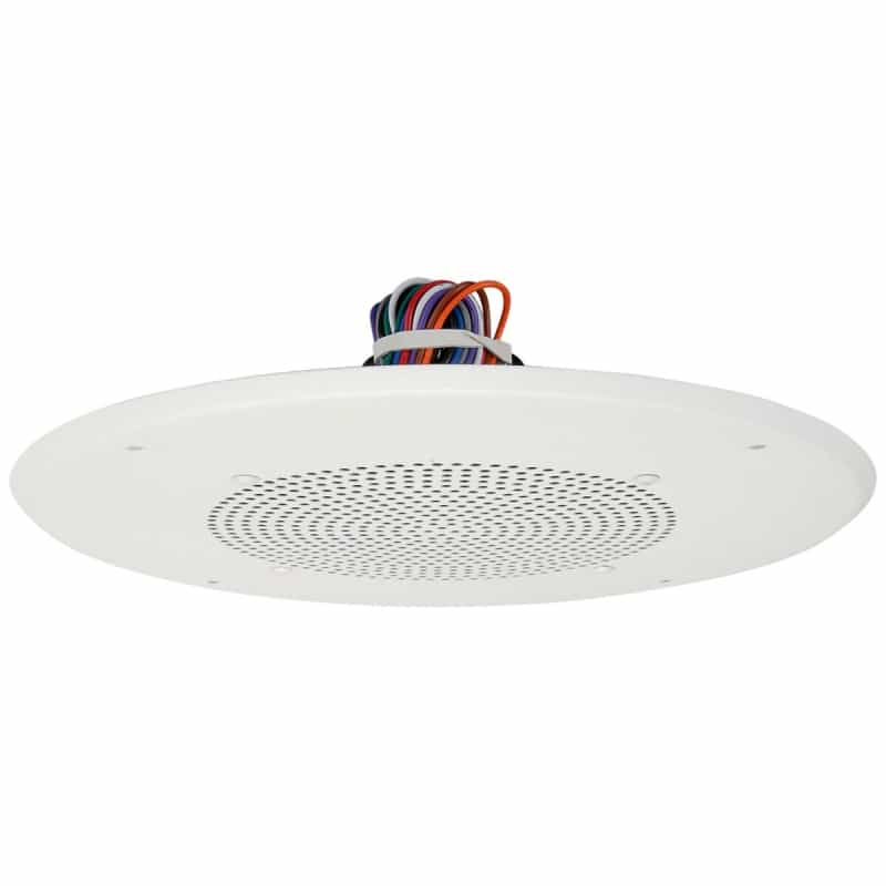 Quam C5/Bu/W/Vc 8" Speaker Screw-Through Baffle 5W-25/70V W/Vc