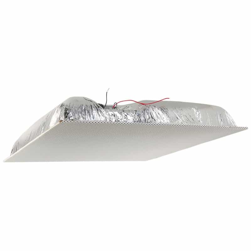 Quam System 19 24" X 24" Lay-In Ceiling Tile Speaker 20W-70v