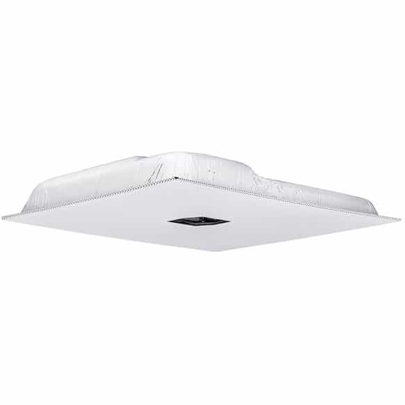 Quam System 12/25Rs/Dm 24" X 24" Lay-In Ceiling Title Speaker With Device Mount 4W/25v
