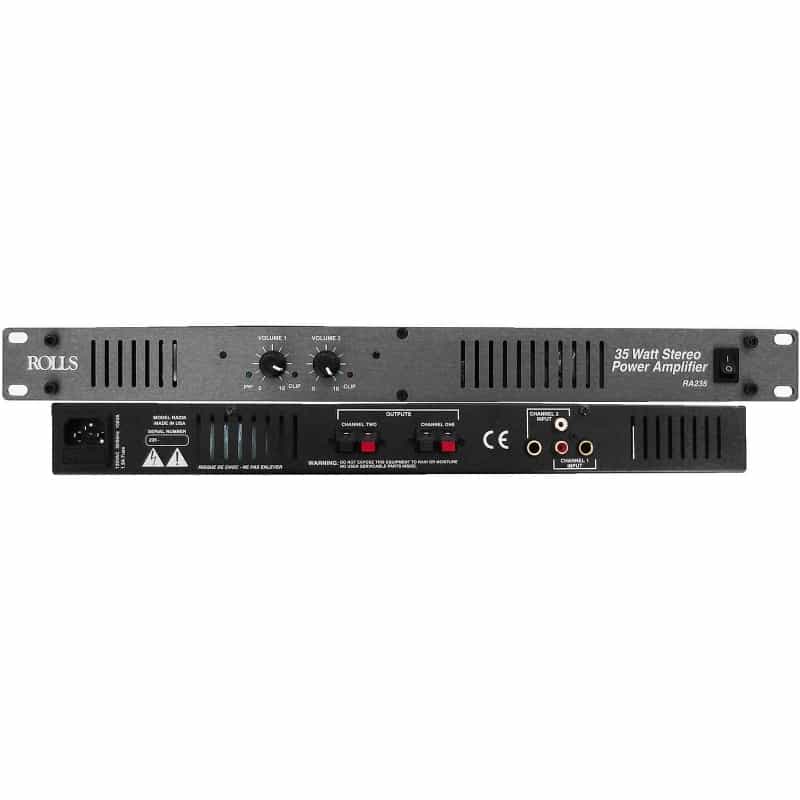 Rolls Ra235 Stereo Power Amp 35 Watt