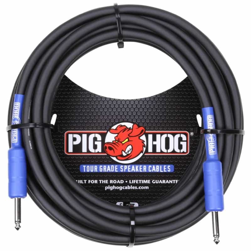 Pig Hog Tour Grade Speaker Cable 14 Awg 1/4" To 1/4" 100 Ft