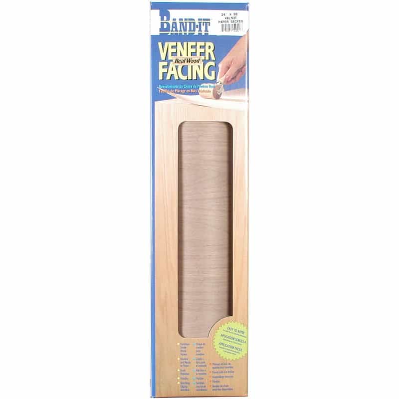 Band-It Walnut Veneer 24" X 96" Paper-Backed