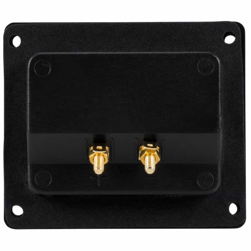 Speaker Terminal Cup Gold Insulated 5-Way Binding Post Banana Jack