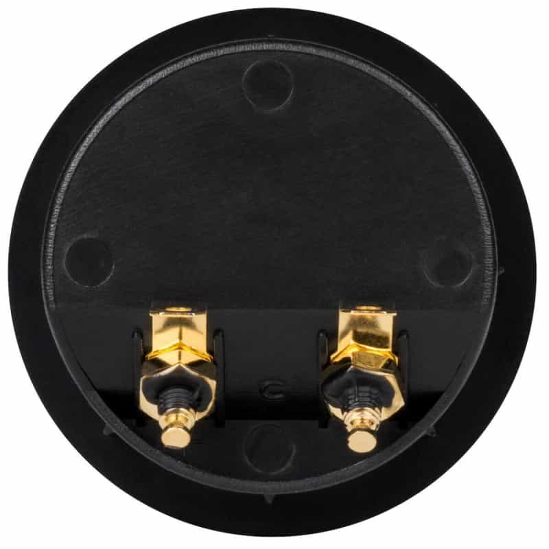 Parts Express Pressfit Speaker Terminal Cup 2-1/4" Gold Binding Post Banana Jack