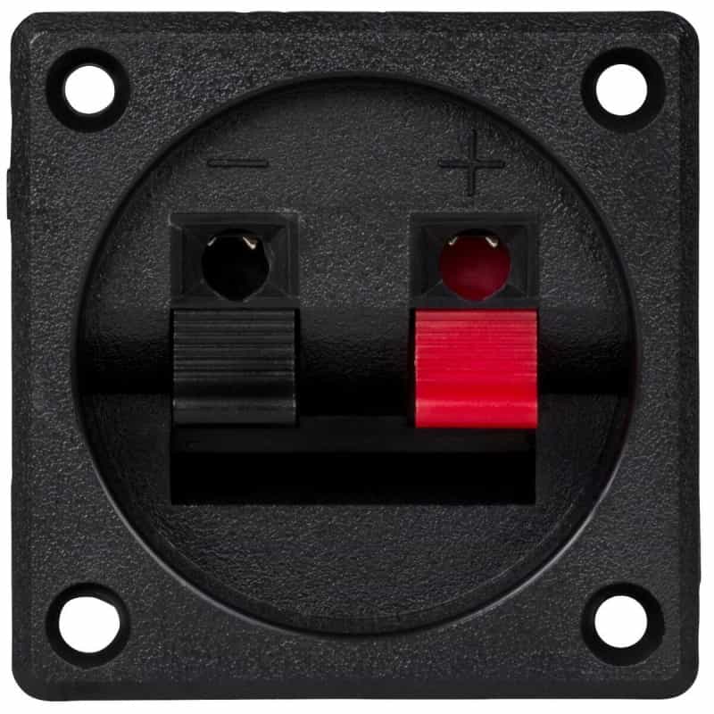 Parts Express Square Speaker Wire Spring Terminal Cup