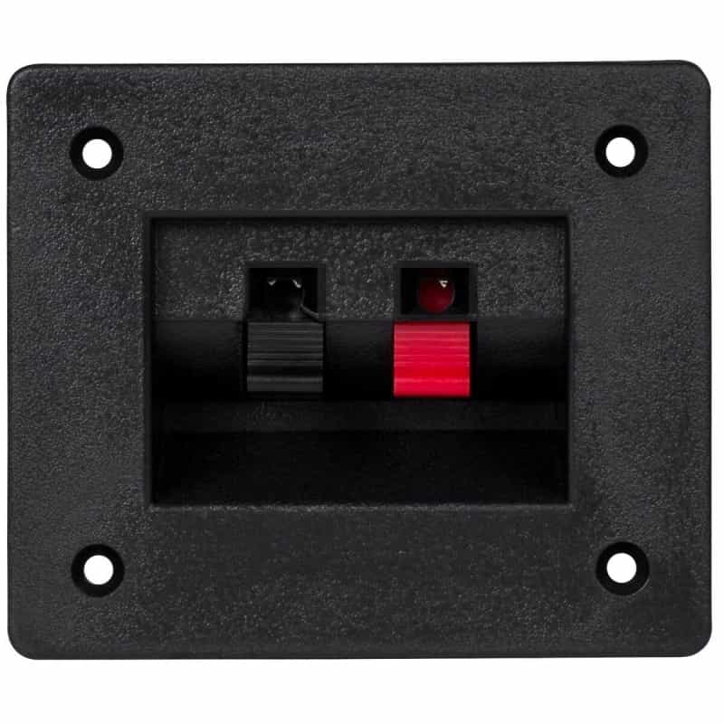 Screw Mount Square Speaker Wire Spring Terminal Cup